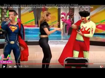 Descuidos de conductoras de tv azteca