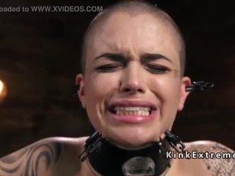 Alt babe suffers different torments