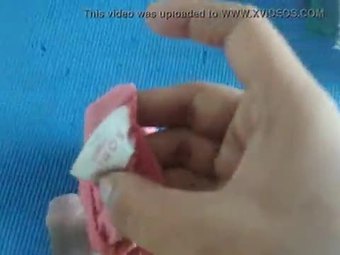 Cum on panties of family member