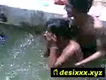 Pool threesome