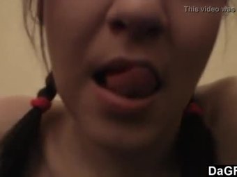 Teasing nymphet plays on cam