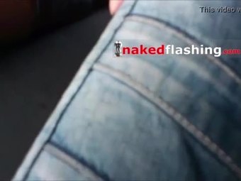 Naked flashing to taxi driver