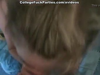 Blonde with pigtails fucked after school